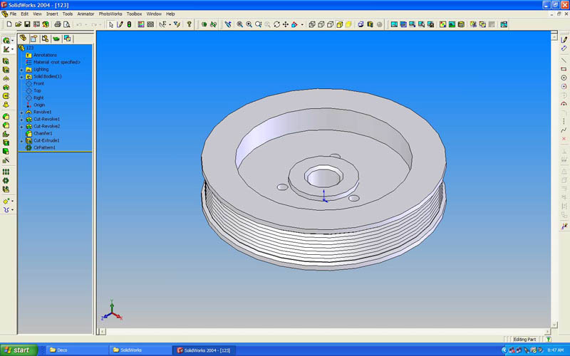 CAD/CAM work at Bryan Tool & Machining