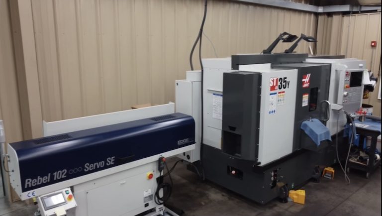 Picture of lathe