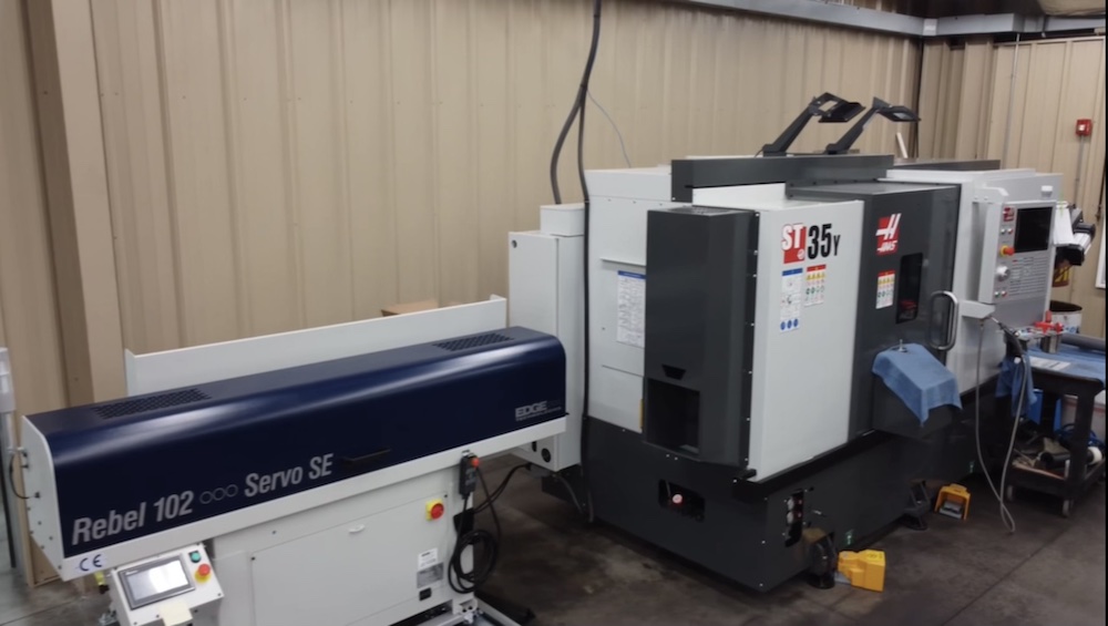 Picture of lathe